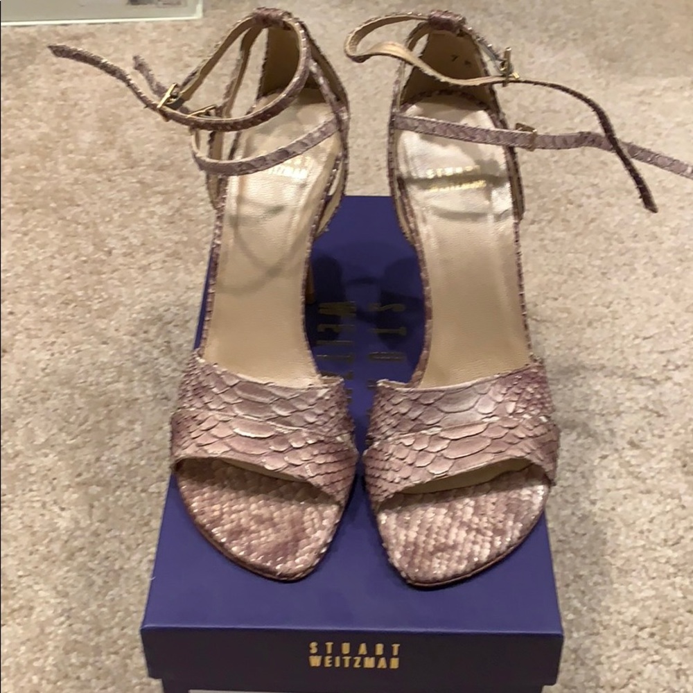 Stuart Weitzman Python Sandal - image 1